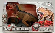 Игрушка интерактивная 1TOY "Динозавр. Тираннозавр" T16706 голова из мягкого ПВХ,свет,звук