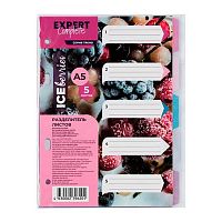 Разделитель листов пластик. А5 Expert Complete "Trend ICEberries" EC270020202 (5шт.) лён,асс.