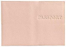 Обложка д/паспорта ИМИДЖ Passport 1,01гр-ФЛОТЕР-233 натур.кожа,кремов.,тисн.конгрев