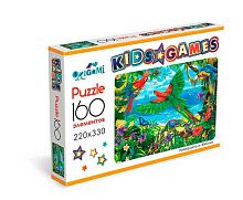 Пазлы  160 ORIGAMI Kids Games "Попугаи" 07862